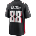 A.Falcons #88 Tony Gonzalez Black Game Retired Player Stitched Football American Jersey