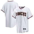 Arizona Diamondbacks White Home Game Blank Player Stitched Baseball Jersey