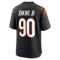 C.Bengals #90 Kris Jenkins Jr. Black Game Stitched Football American Jersey