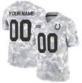 Custom IN.Colts Active Player 2024 F.U.S.E Arctic Camo Salute To Service Limited Stitched Football Stitched Jersey