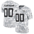 Custom J.Jaguars Active Player 2024 F.U.S.E Arctic Camo Salute To Service Limited Stitched Football Jersey MAROU