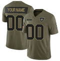 Custom NO.Saints Active Player Olive 2025 F.U.S.E. Salute to Service Limited Stitched Football Jersey Marou