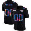 Custom NY.Jets Multi-Color Black 2020 Crucial Catch Vapor Untouchable Limited Football Jersey Marou