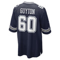 D.Cowboys #60 Tyler Guyton Navy Player Game Stitched Football American Jersey