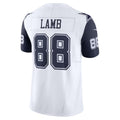 D.Cowboys #88 CeeDee Lamb White Vapor F.U.S.E. Limited Stitched Football American Jersey