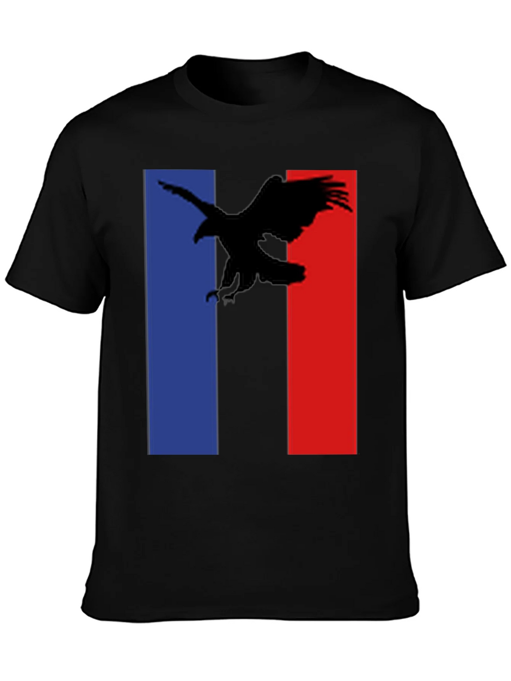 Eagle Graphic Tee - Patriotic Black T-Shirt