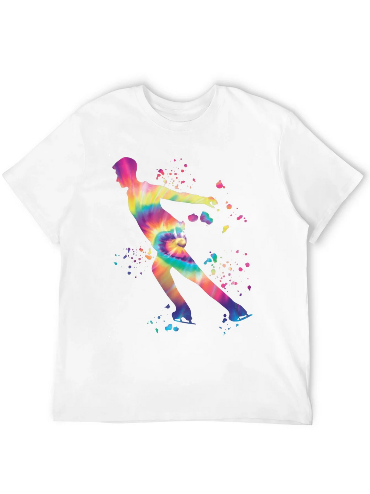 Tie Dye Figure Skating T-Shirt