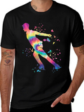 Tie Dye Figure Skating T-Shirt