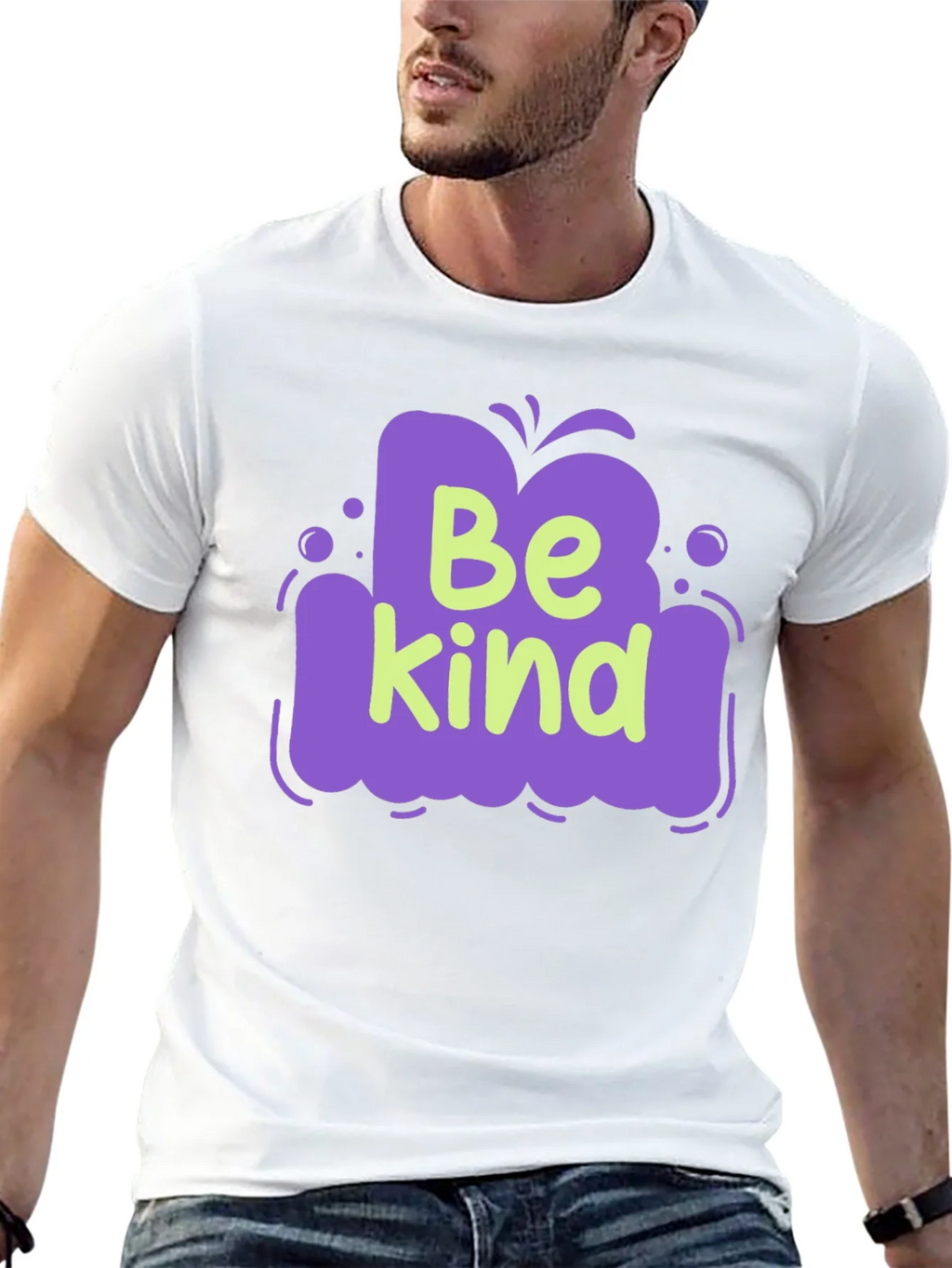 Be Kind Graphic Tee - Positive Message Shirt