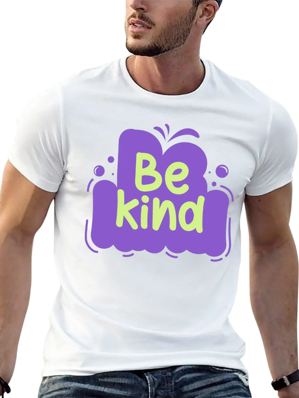 Be Kind Graphic Tee - Positive Message Shirt