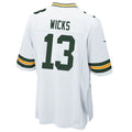 GB.Packers #13 Dontayvion Wicks Away Game Stitched Football American Jersey