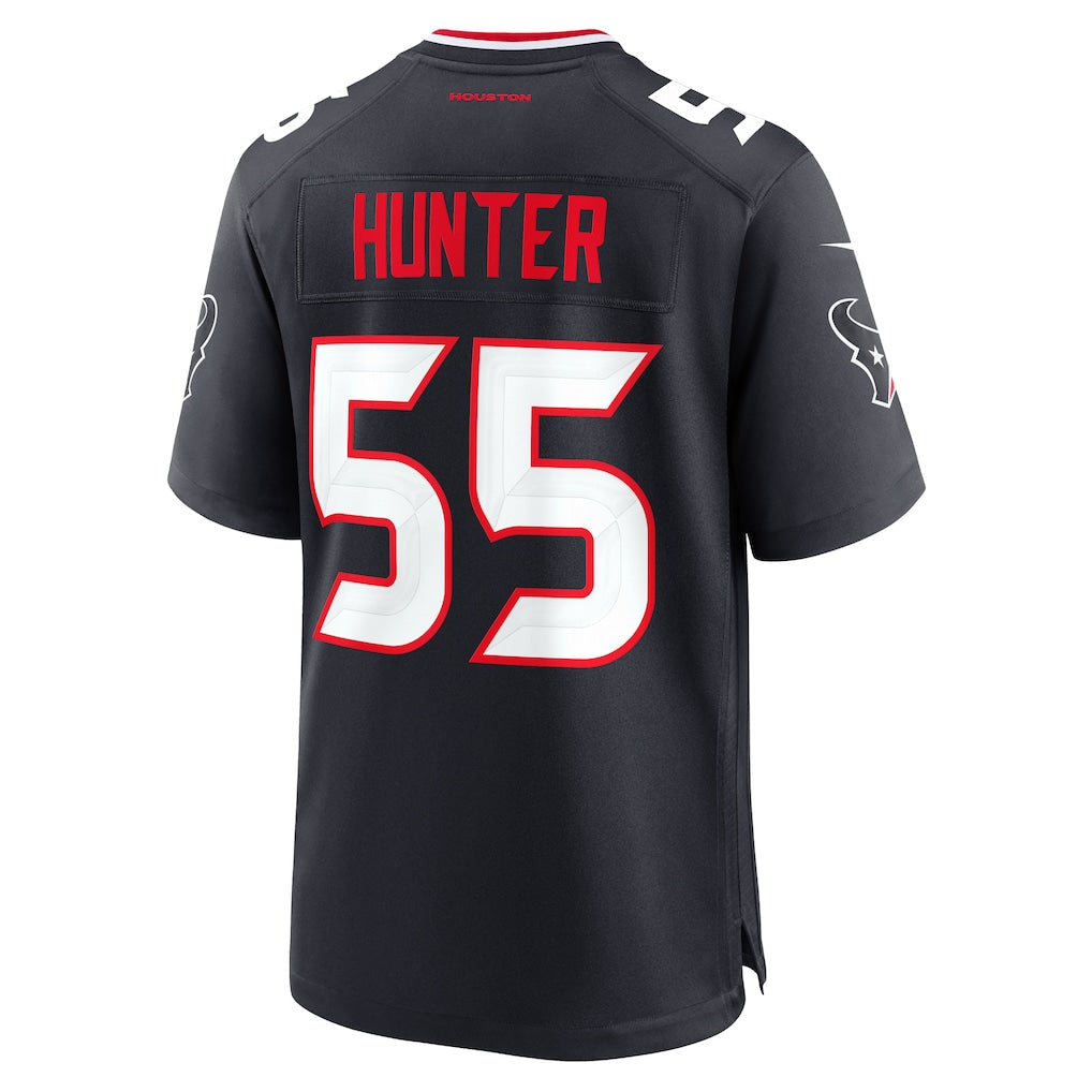 H.Texans #55 Danielle Hunter Navy Team Game Jersey