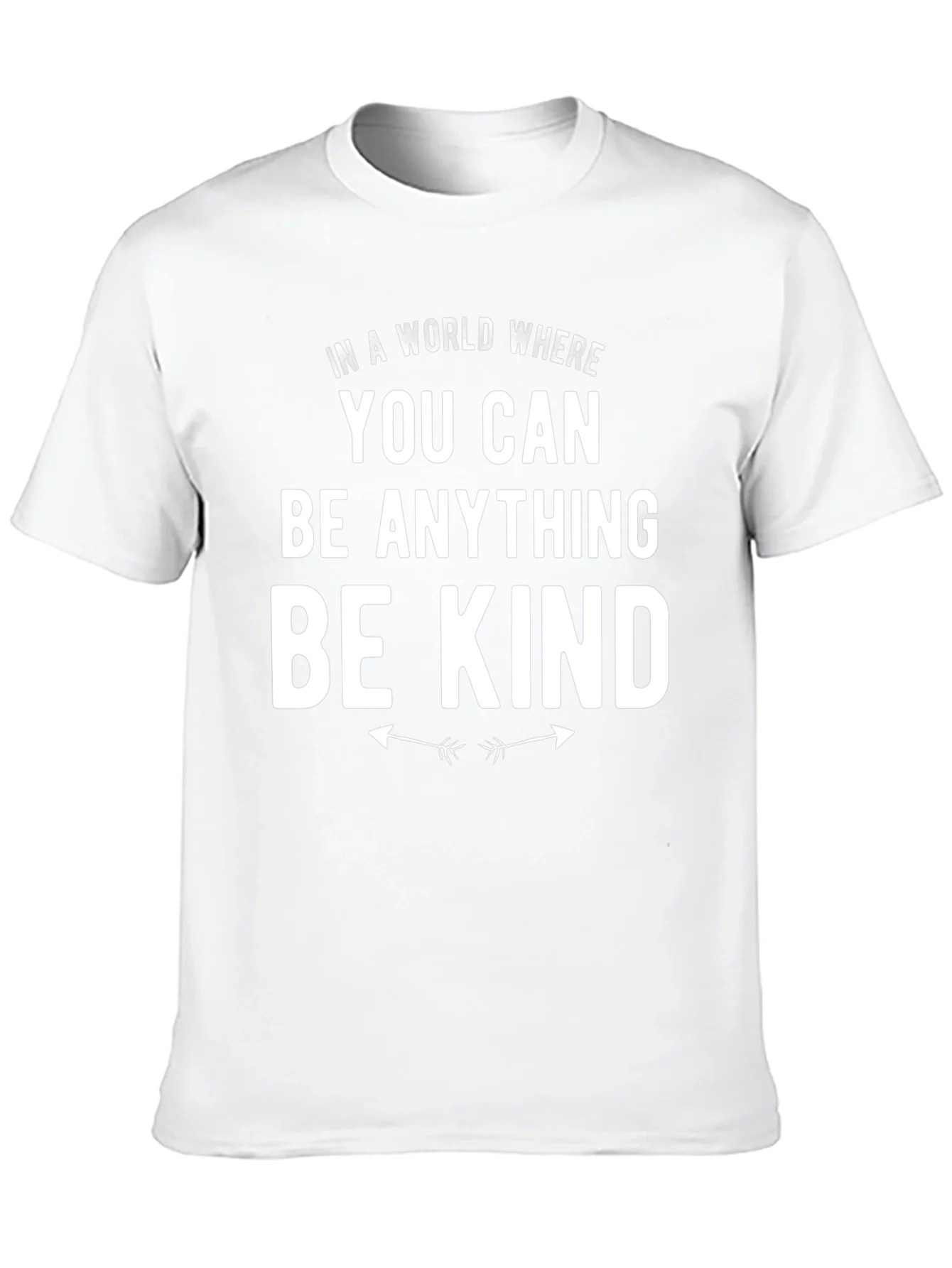 Be Kind Graphic Tee - Black Crewneck T-Shirt