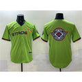 Houston Astros Team Big Logo Green 2025 City Connect Limited Stitched Baseball Jersey