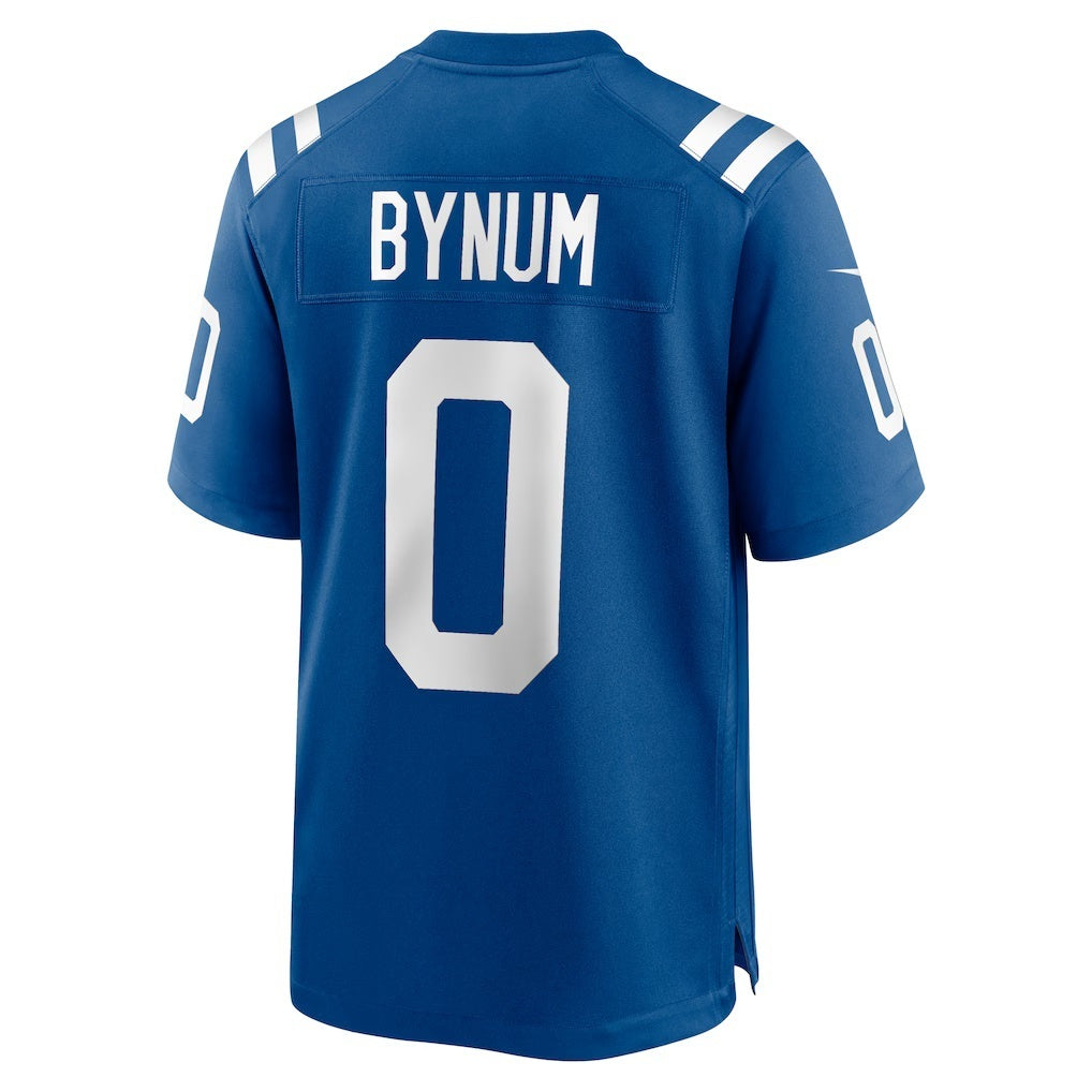 IN.Colts #0 Camryn Bynum Royal Team Game Football Stitched Jersey