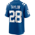 IN.Colts #28 Jonathan Taylor Royal Player Game Football Stitched Jersey