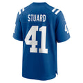 IN.Colts #41 Grant Stuard Royal Game Player Football Stitched Jersey