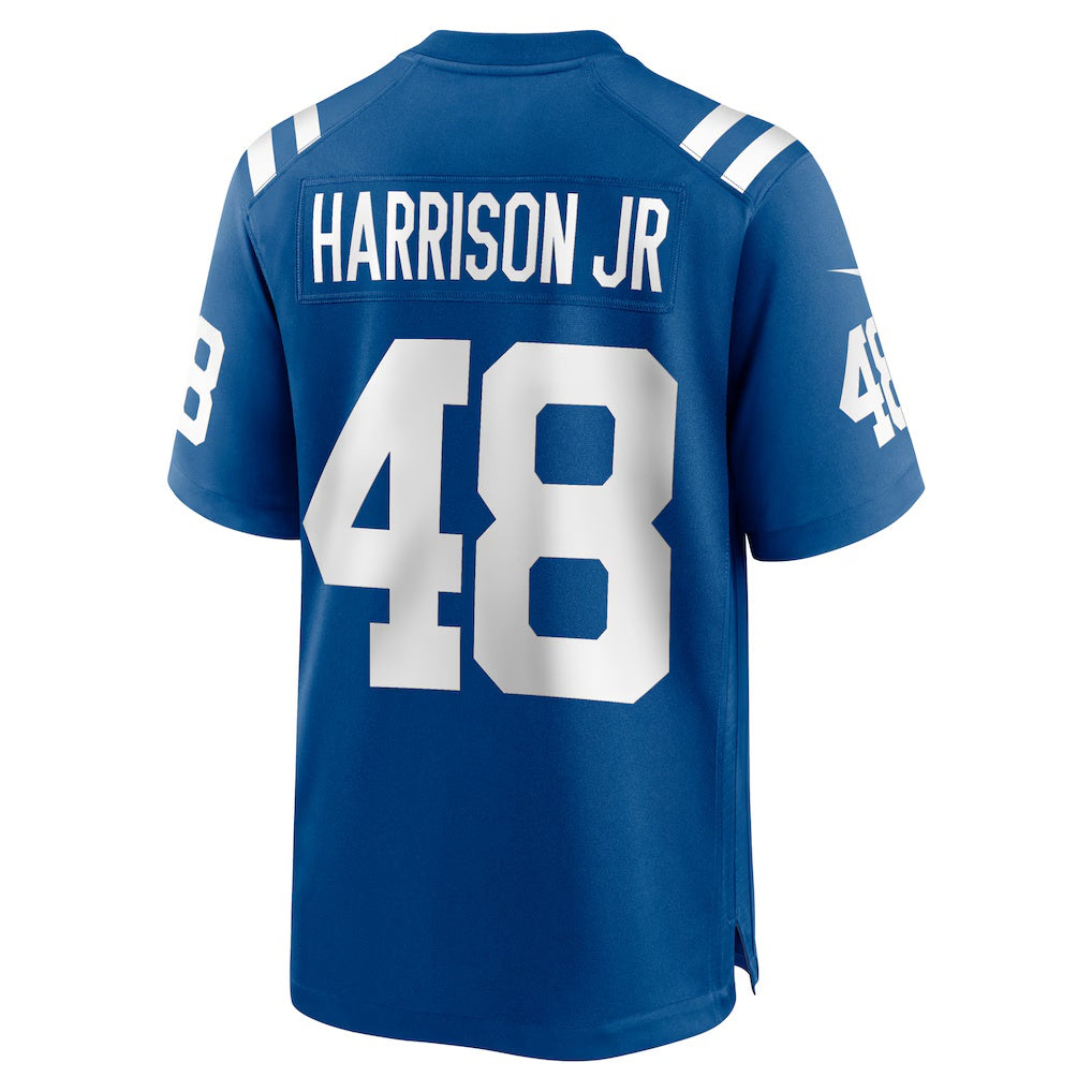 IN.Colts #48 Ronnie Harrison Jr. Royal Team Game Football Stitched Jersey