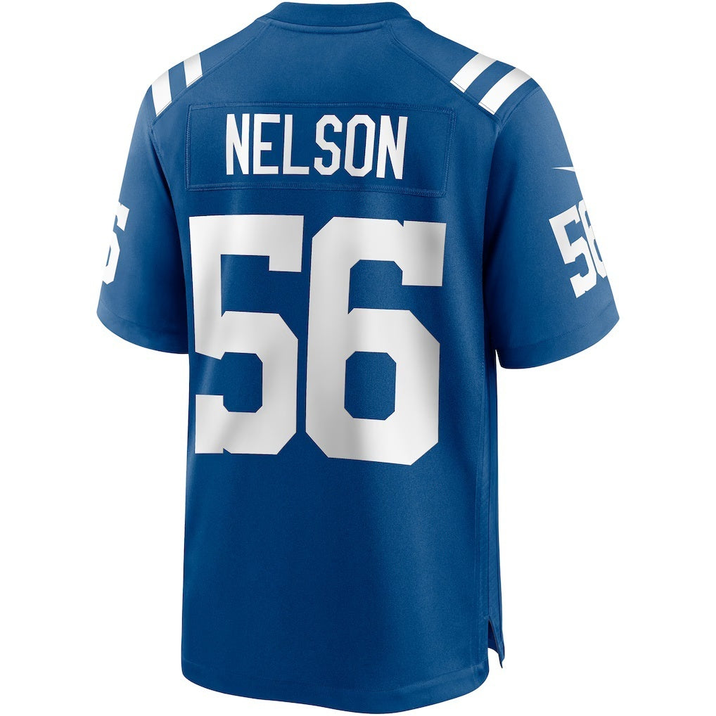 IN.Colts #56 Quenton Nelson Royal Game Player Football Stitched Jersey