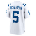 IN.Colts #5 Anthony Richardson White Game Football Stitched Jersey