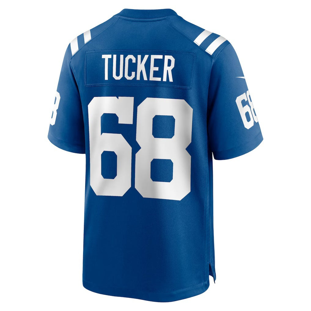 IN.Colts #68 Dalton Tucker Royal Team Game Football Stitched Jersey