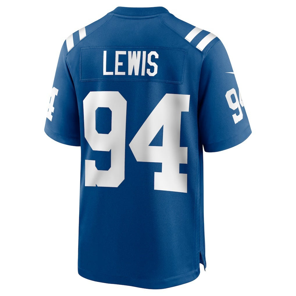 IN.Colts #94 Tyquan Lewis Royal Game Football Stitched Jersey