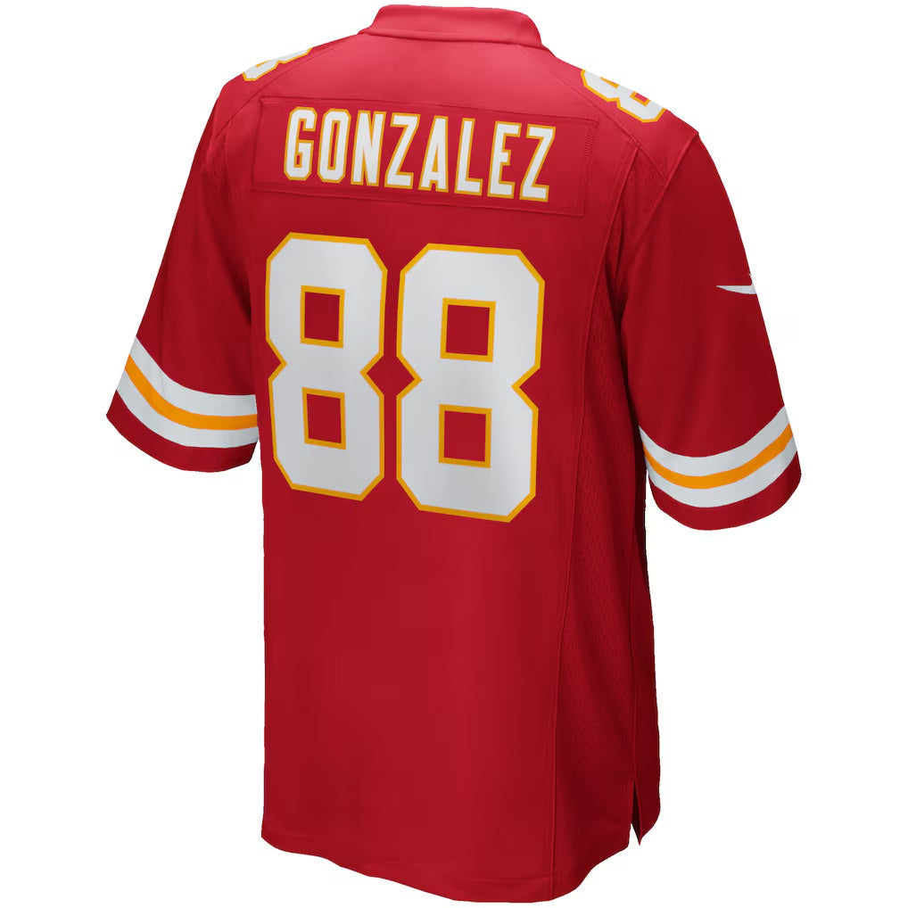 KC.Chiefs #88 Tony Gonzalez Red Game Retired Player Football Jersey MAROU