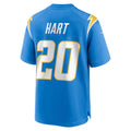 LA.Chargers #20 Cam Hart Powder Blue Team Game Football Jersey Marou