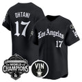 Los Angeles Dodgers #17 Shohei Ohtani 2025 Back To Back World Series Champions Jerseys