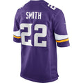 MN.Vikings #22 Harrison Smith Purple Game Jersey