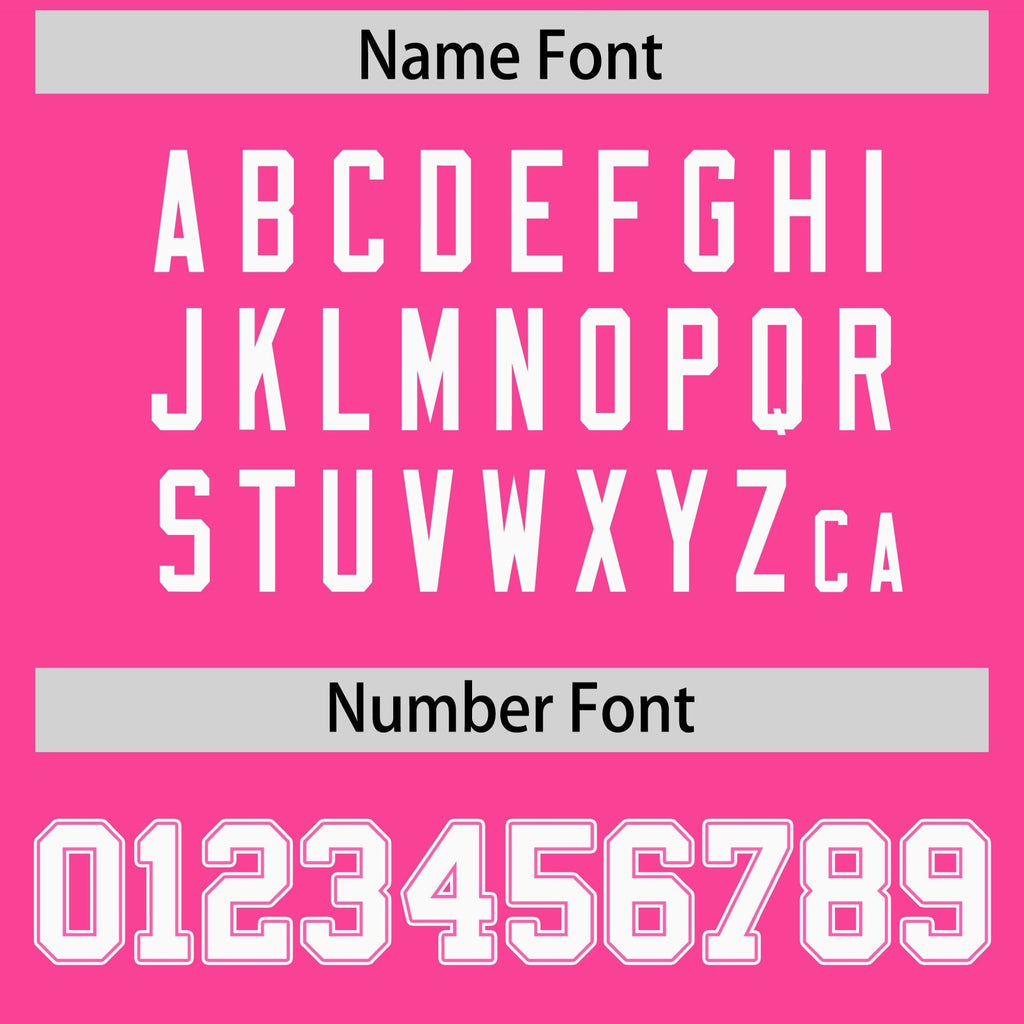 Custom White Pink Personalized Color Block Authentic Football Jersey