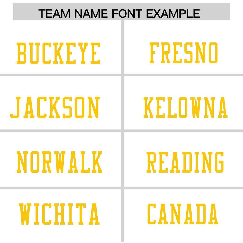 Custom White Gold Personalized Raglan Sleeves Design Authentic Football Jersey