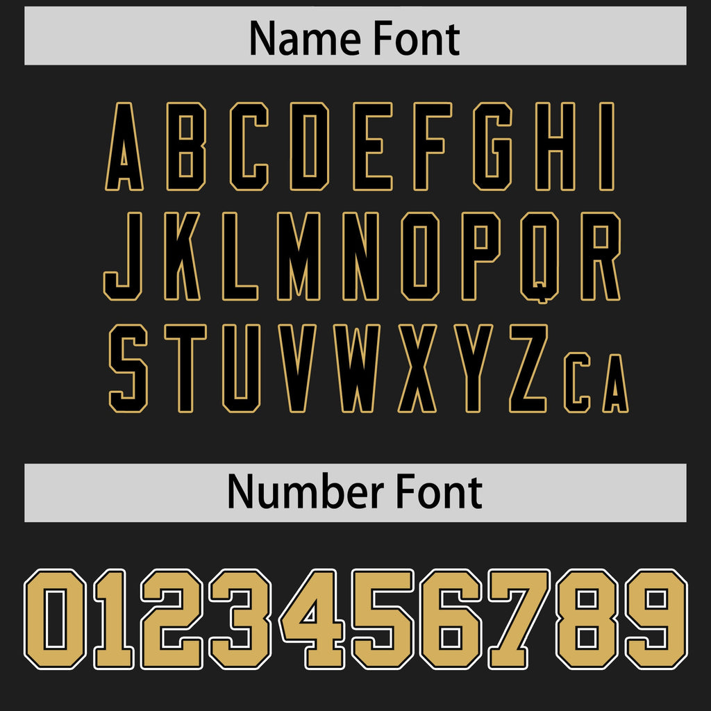 Custom Black Old Gold Personalized Raglan Sleeves Design Authentic Football Jersey