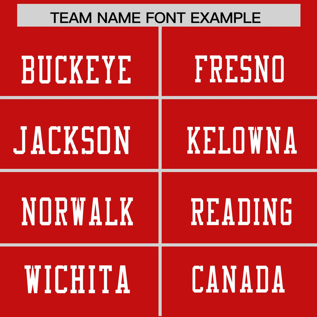 Custom Red Black Personalized Raglan Sleeves Design Authentic Football Jersey