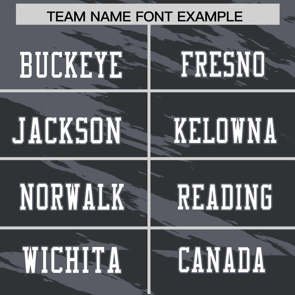 Custom Black Dark Gray Personalized Scratch Pattern Design Authentic Football Jersey