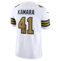 NO.Saints #41 Alvin Kamara White Alternate Vapor F.U.S.E. Limited Stitched Football Jersey