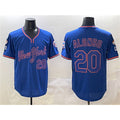 New York Mets #20 Pete Alonso Royal 2025 Spring Training Stitched Baseball Jersey