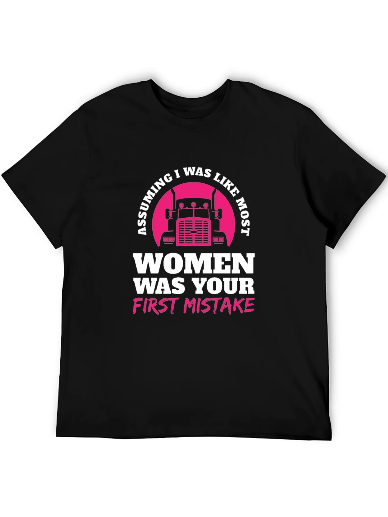 Trucker Woman T-Shirt