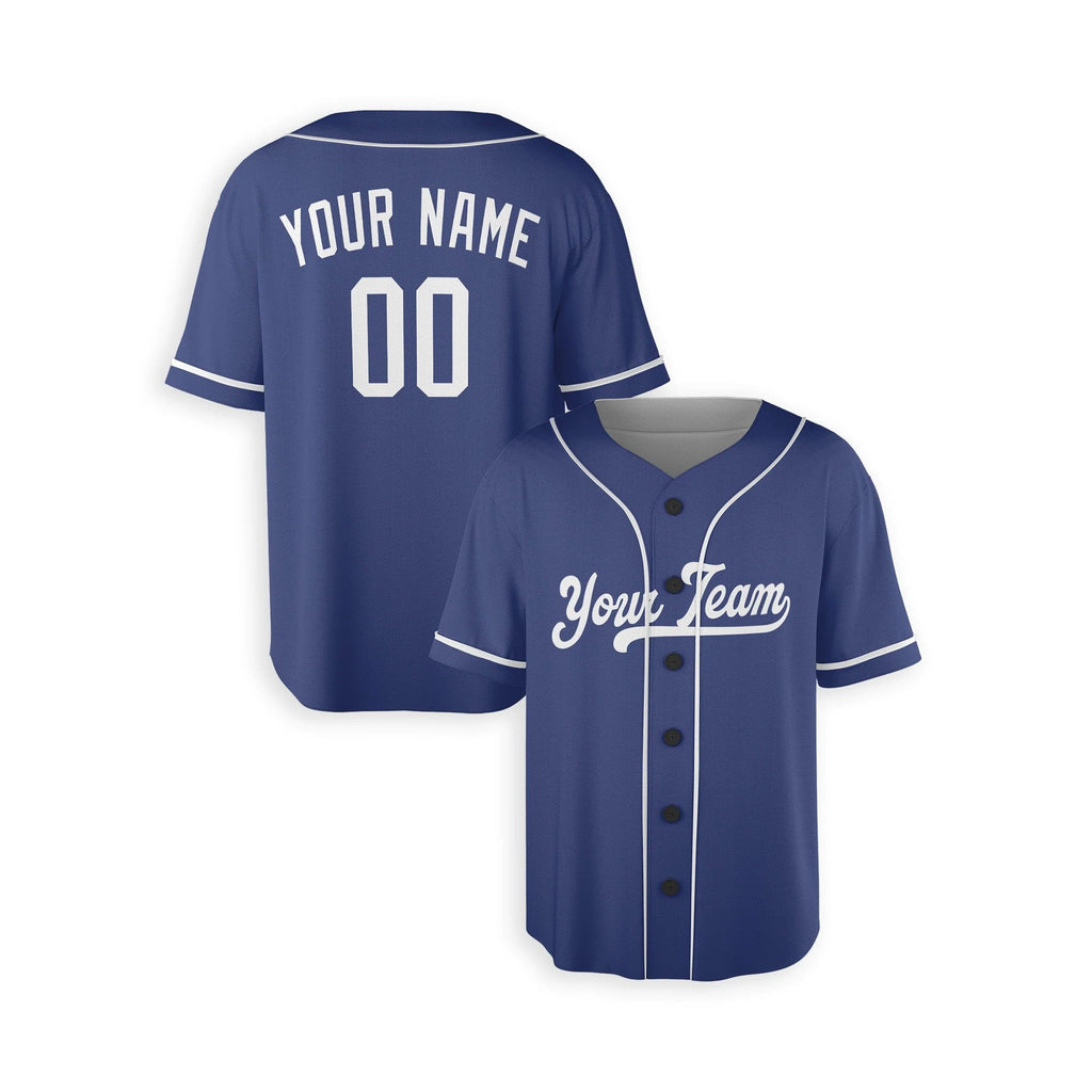 Los Angeles Dodgers Custom Stitched Baseball Jersey Personalized Name & Number Home Style Shirt