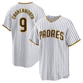 San Diego Padres #9 Jake Cronenworth White Home Replica Baseball Jersey