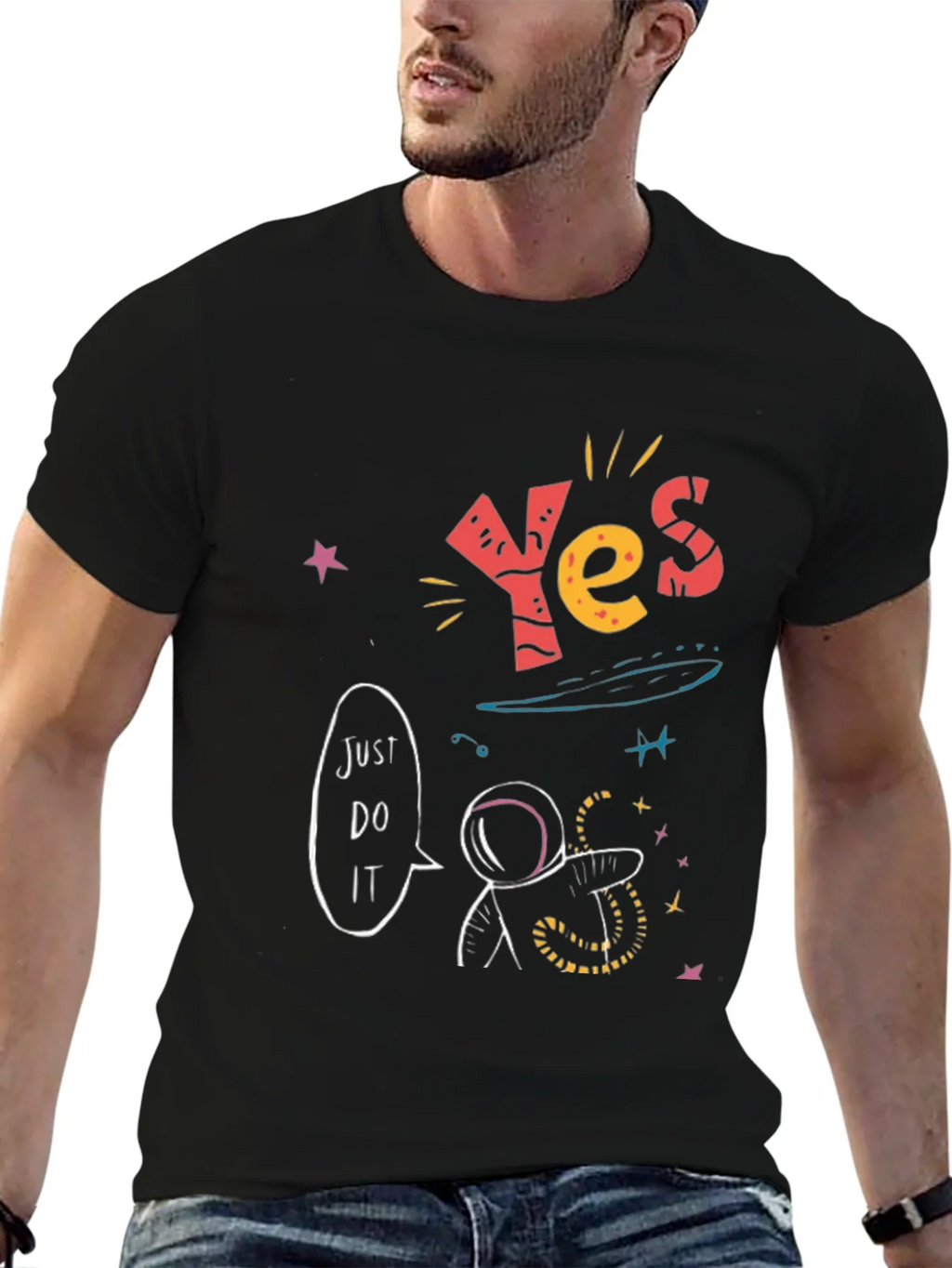 Yes! Just Do It! Graphic T-Shirt