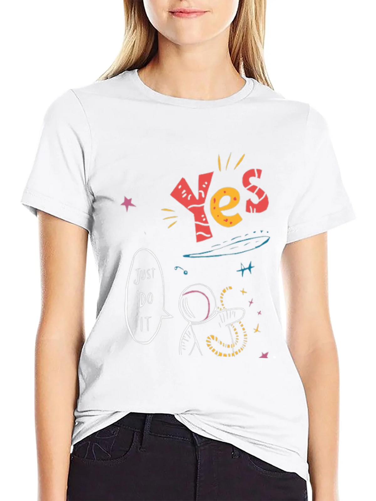 Yes! Just Do It! Graphic T-Shirt