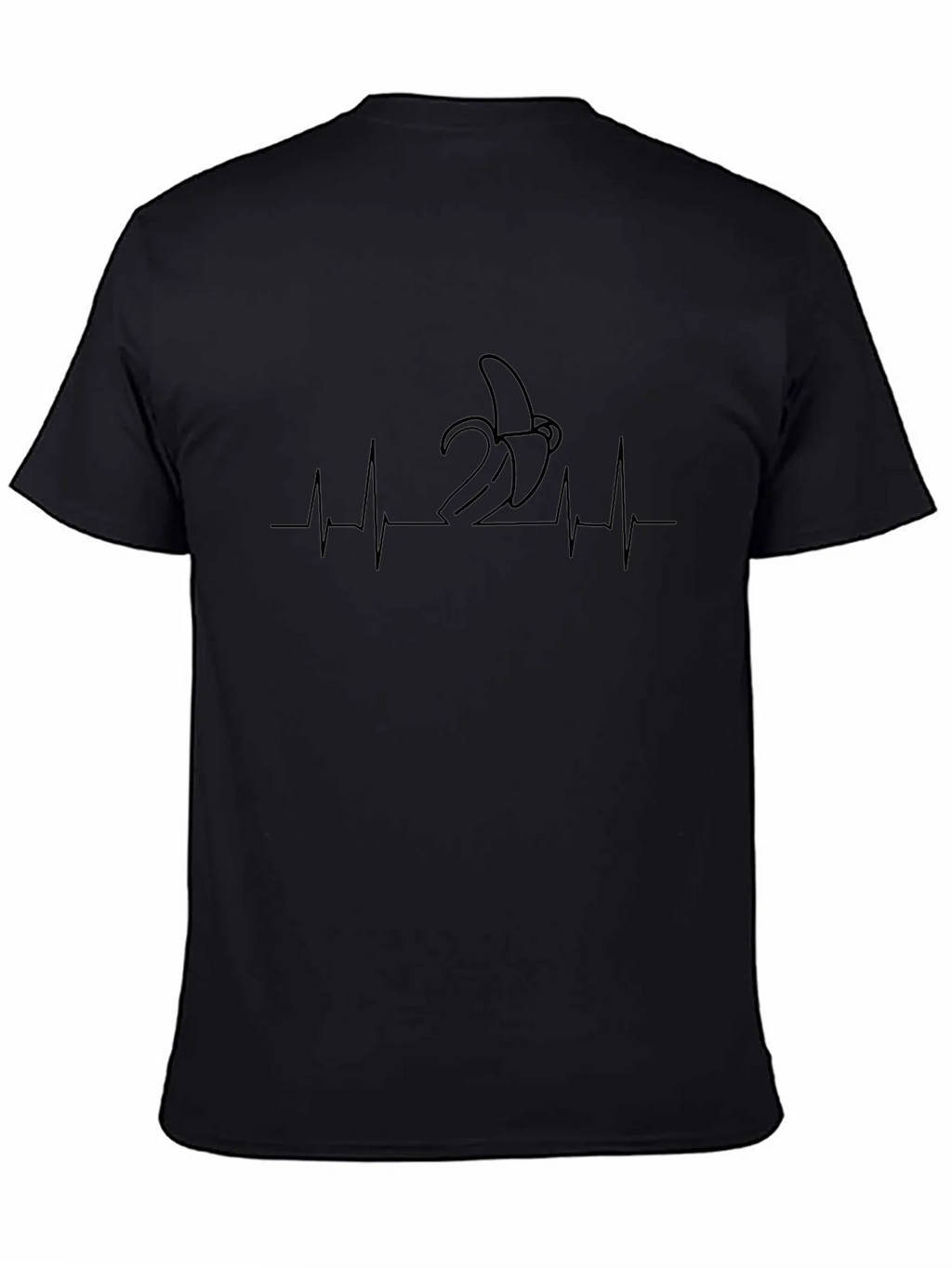 Banana Heartbeat Tee - Funny Graphic T-Shirt