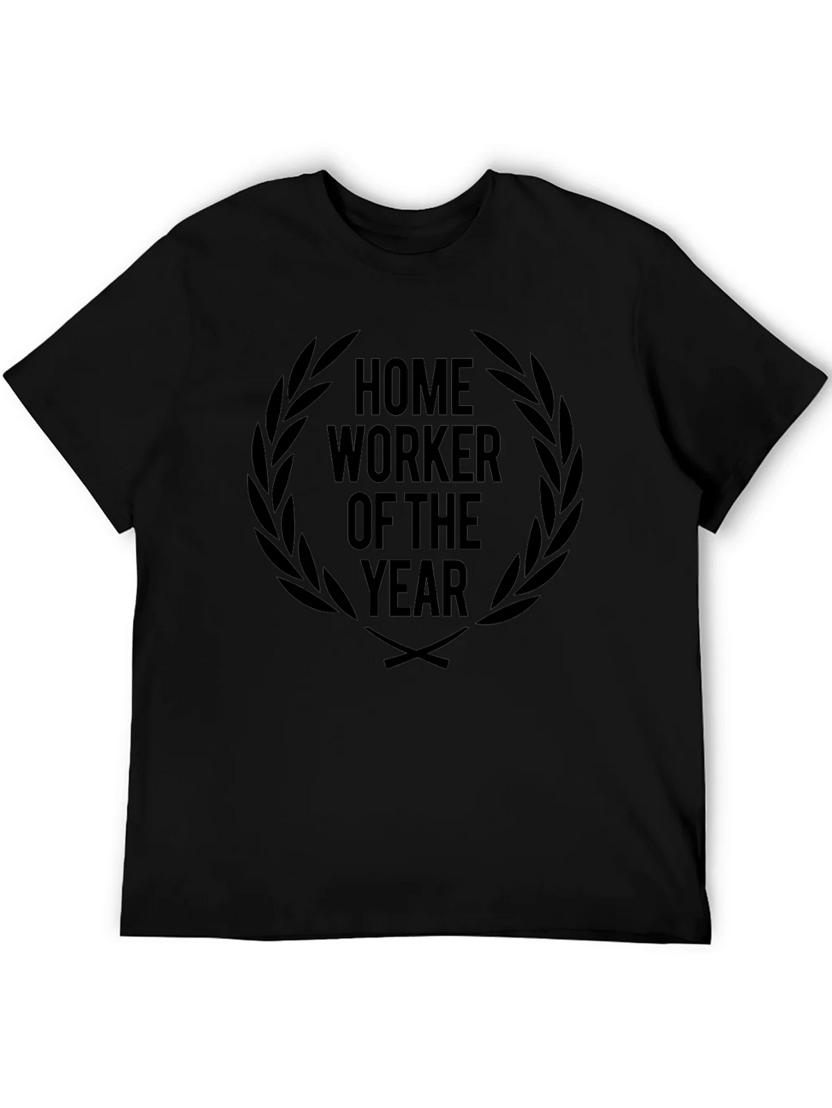 Home Worker of the Year Black T-Shirt