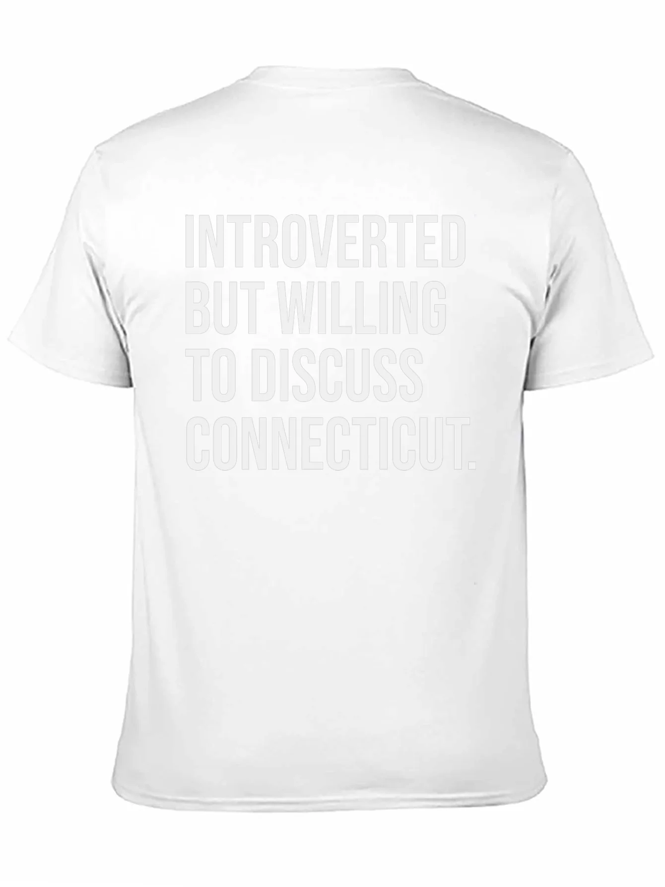 Introverted Connecticut T-Shirt