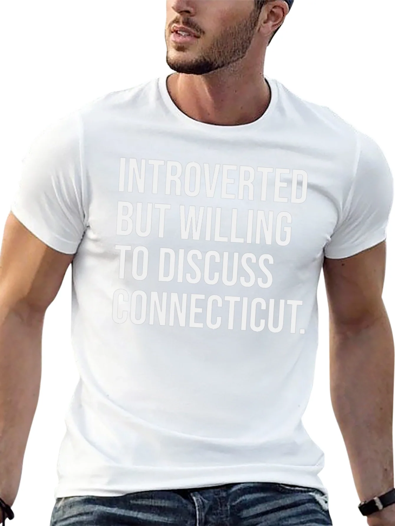 Introverted Connecticut T-Shirt