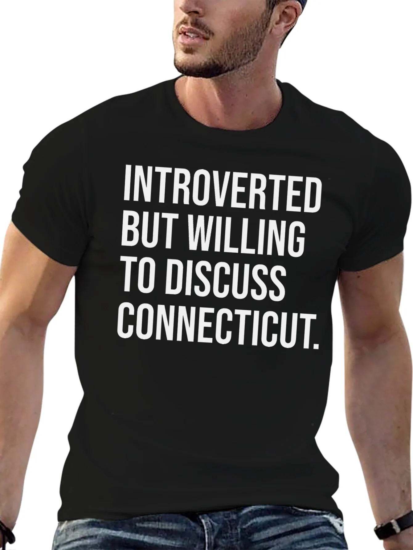 Introverted Connecticut T-Shirt