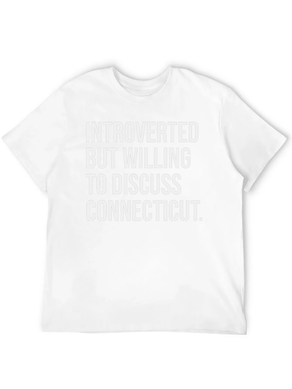 Introverted Connecticut T-Shirt