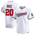 Washington Nationals #20 Keibert Ruiz White Home Limited Player Baseball Jersey