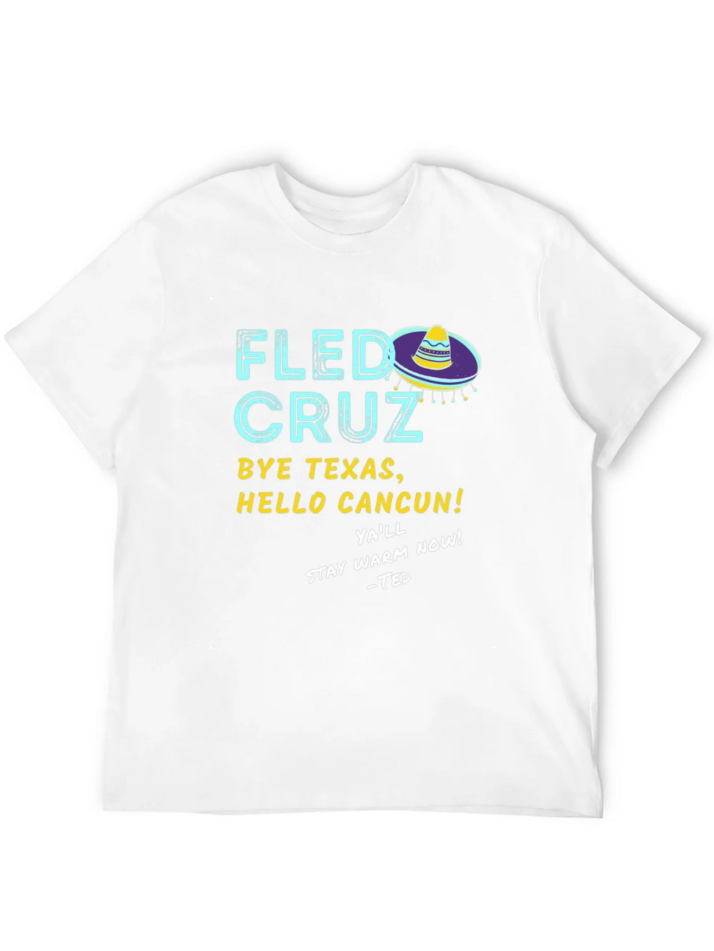 Fled Cruz Black Graphic T-Shirt